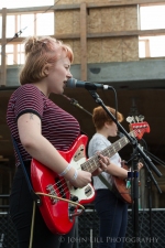 Girlpool performs at Capitol Hill Block Party. (Photo: John Lill)