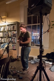 Christopher Paul Stelling at Portsmouth Book and Bar (Photo by Arlene Brown)