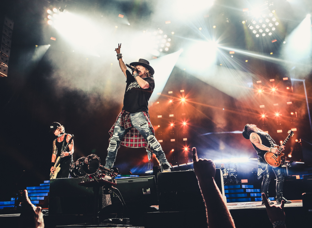 Guns N' Roses at CenturyLink Field (Photo: Katarina Benzova)