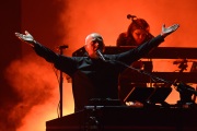 Peter Gabriel and Sting at KeyArena (Photo by Matthew Lamb)