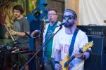 Black Plastic Clouds at BIG BLDG BASH Photo by Christine Mitchell