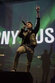 Anthony Russo at Agganis Arena Boston (Photo by Arlene Brown)
