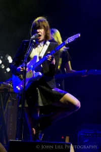 Sleater-Kinney perform at Sasquatch 2015! Photo by John Lill