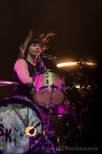Sleater-Kinney perform at Sasquatch 2015! Photo by John Lill