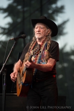 Willie Nelson performs at Marymoor Park (Photo: John Lill)