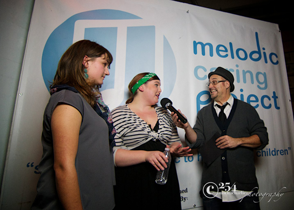 Seattle Living Room Show & Melodic Caring Project (1/5/13) Post set Interview w/ Mary Lambert (Photo by Mocha Charlie)