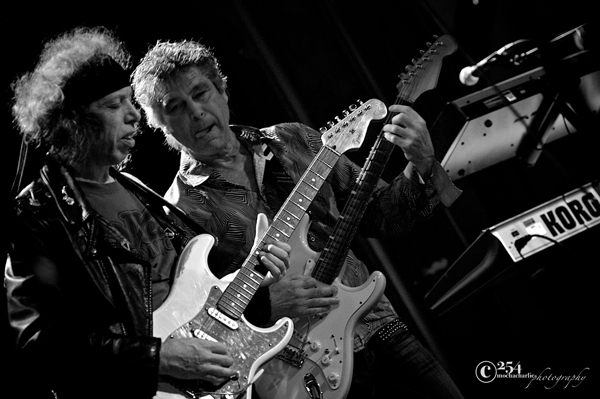 Play it Forward 3 @ The Neptune Theatre 1/20/13: Randy Hansen & Roger Fisher (Photo by Mocha Charlie)