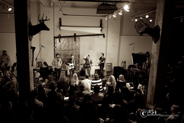 Seattle Living Room Show & Melodic Caring Project (1/5/13) Ivan & Alyosha (Photo by Mocha Charlie)