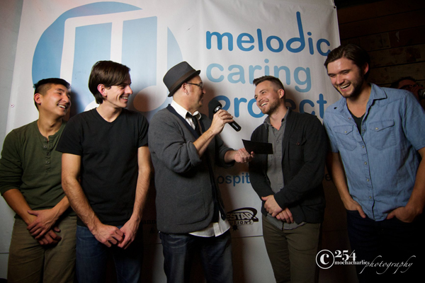 Seattle Living Room Show & Melodic Caring Project (1/5/13) Post set Interview w/ Ivan & Alyosha (Photo by Mocha Charlie)