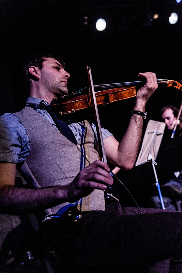 Andrew Joslyn and The Passenger String Quartet Live at Showbox @ The Market – 2/23/13 (Photo by Greg Roth)