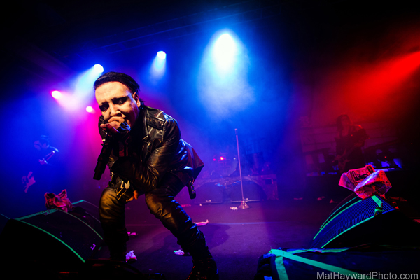 Marilyn Manson Live @ Shobox Sodo – 2/12 (Photo: MatHaywardPhoto.com)