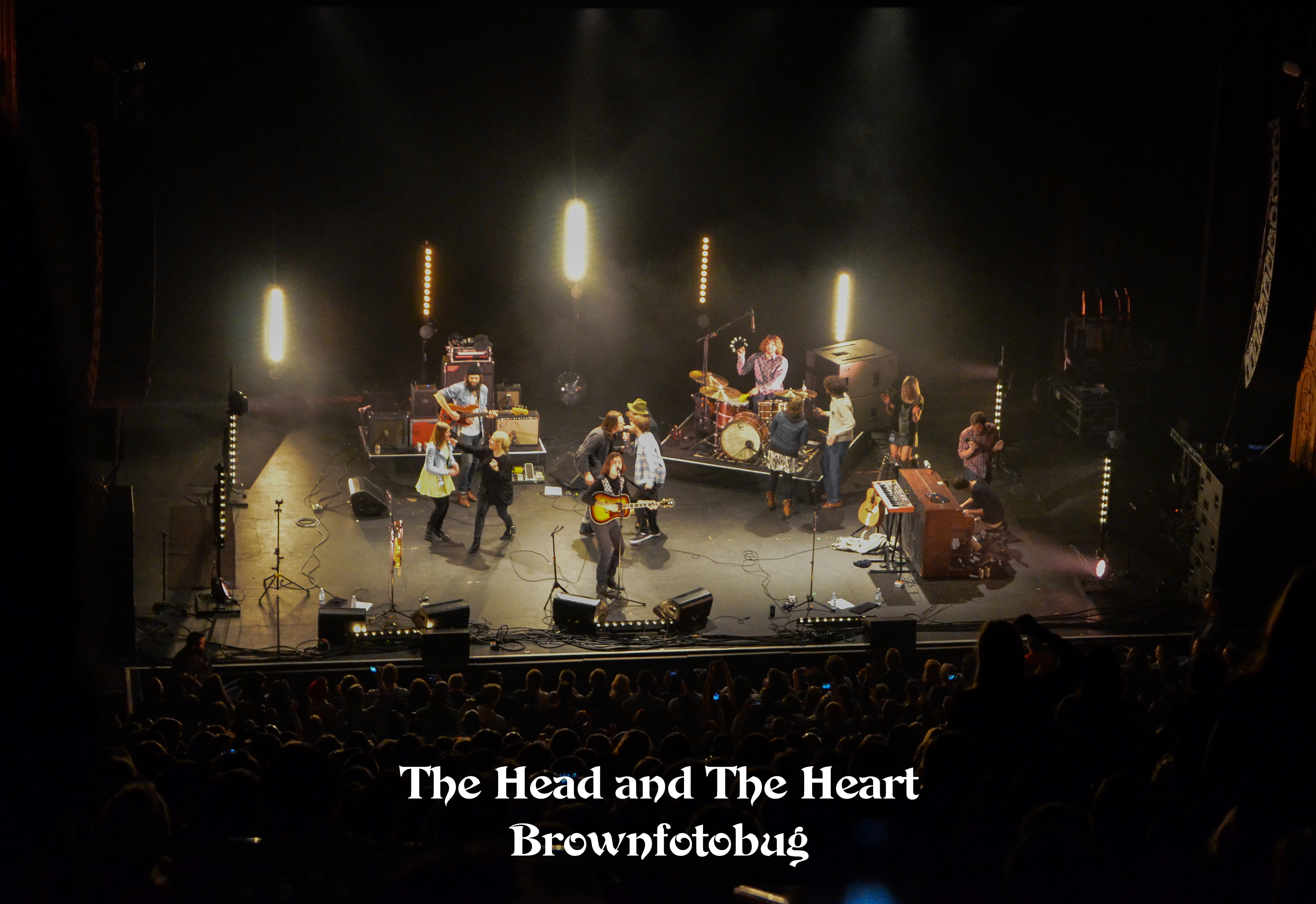 Head And The Heart at The Paramount (Photo by Arlene Brown)