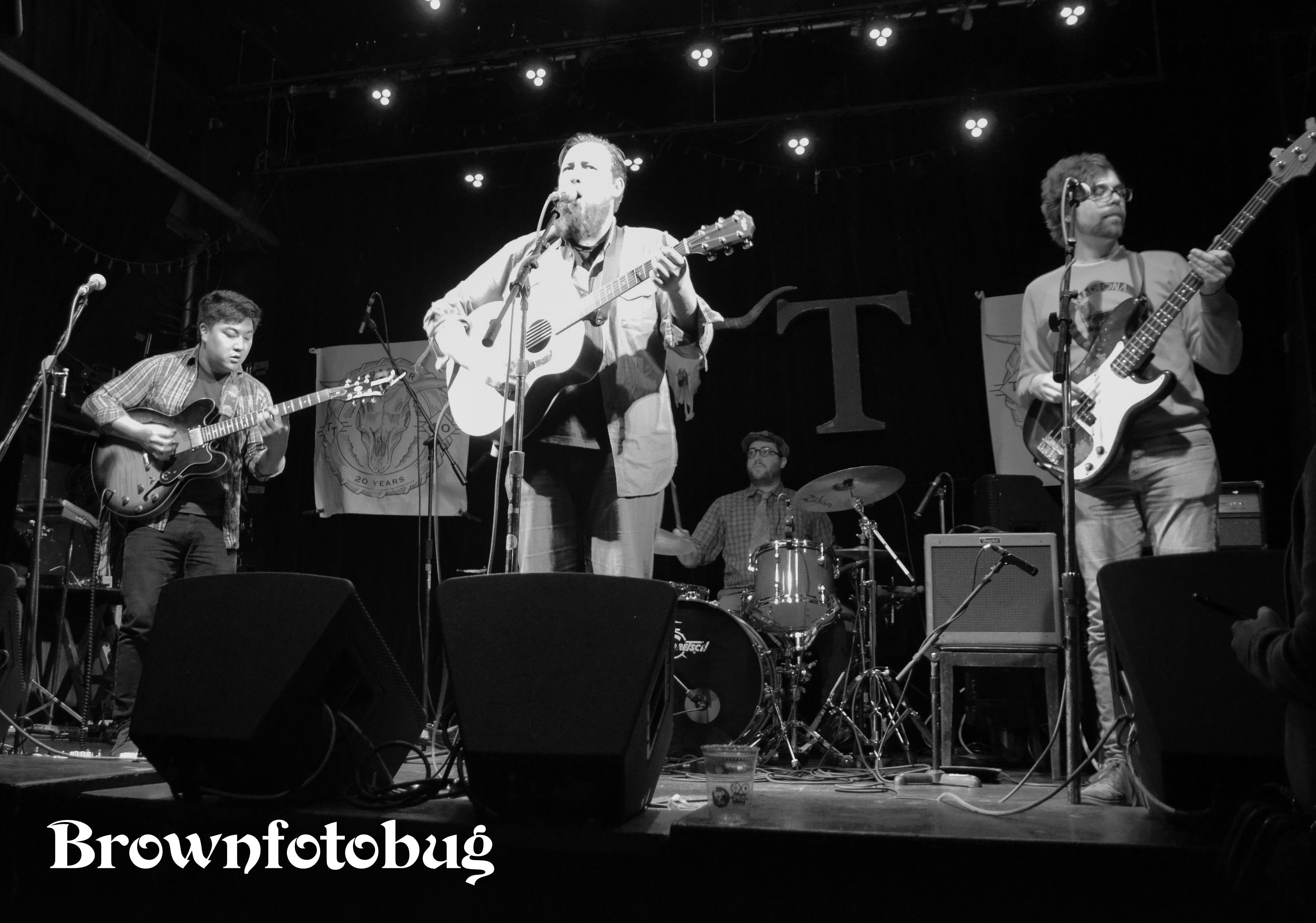 Brite Lines Live at Tractor Tavern (Photo by Arlene Brown)