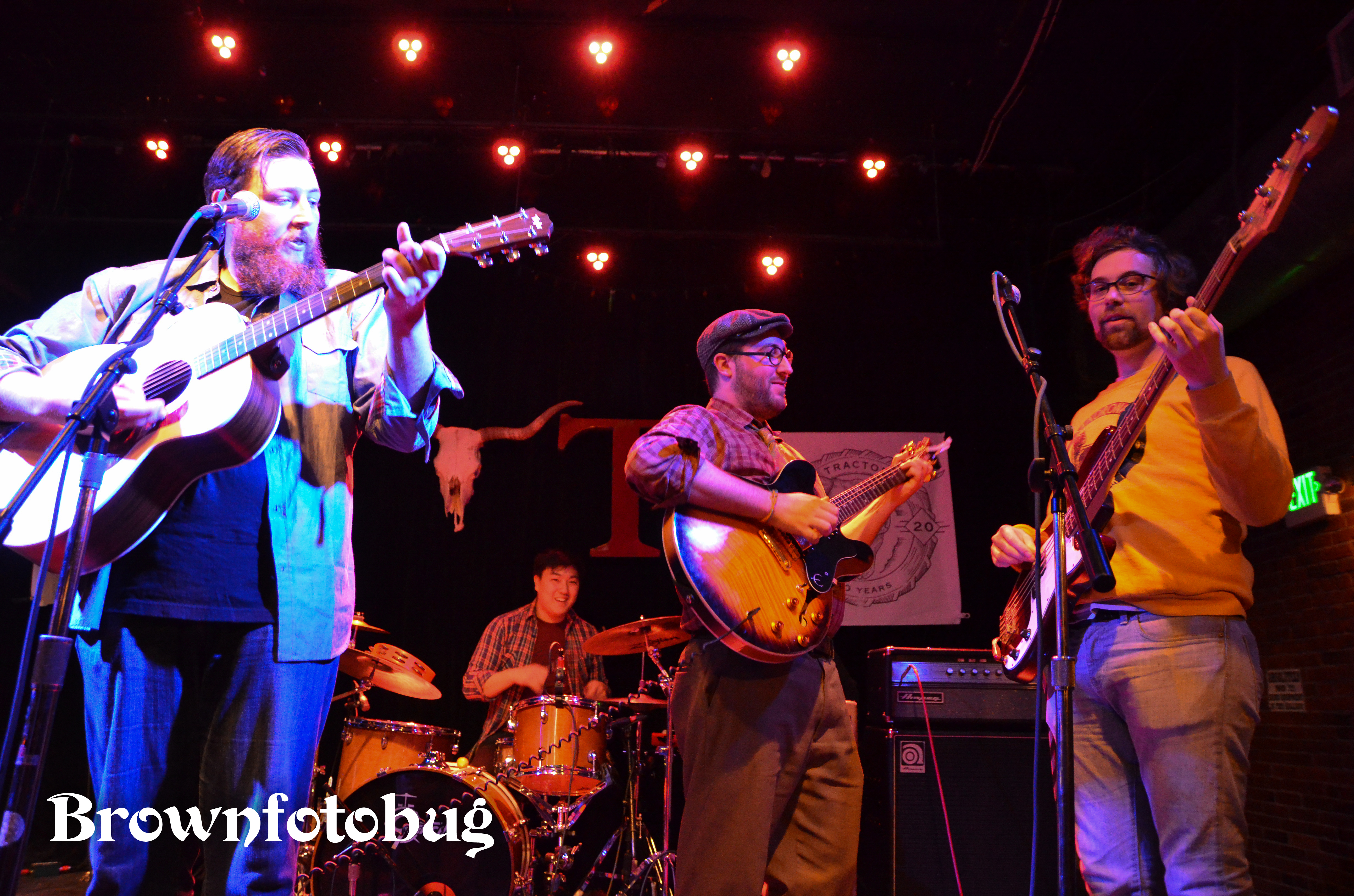 Brite Lines Live at Tractor Tavern (Photo by Arlene Brown)