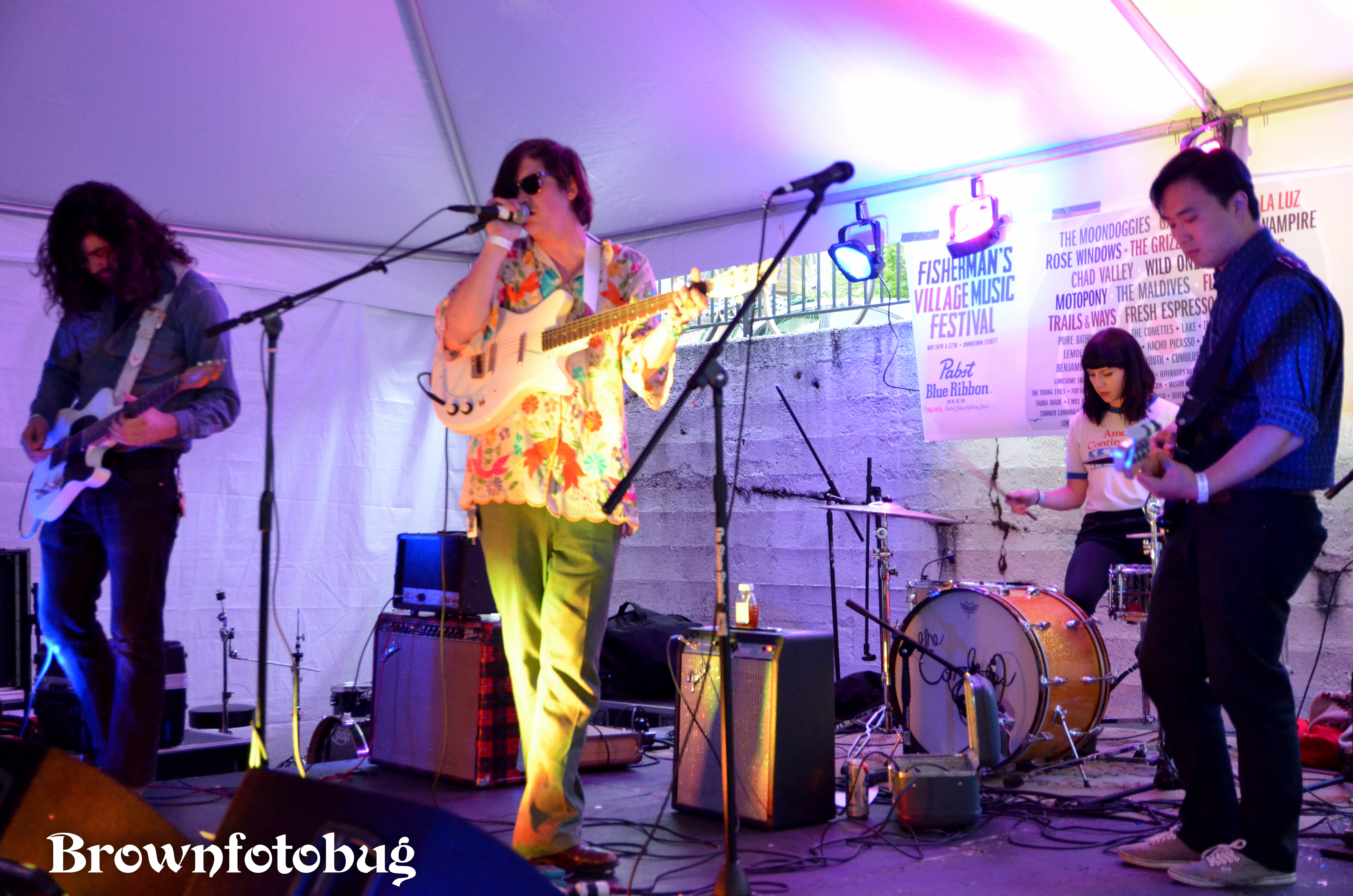 Comettes Live at Fishermans Village Music Festival (Photo by Arlene Brown)