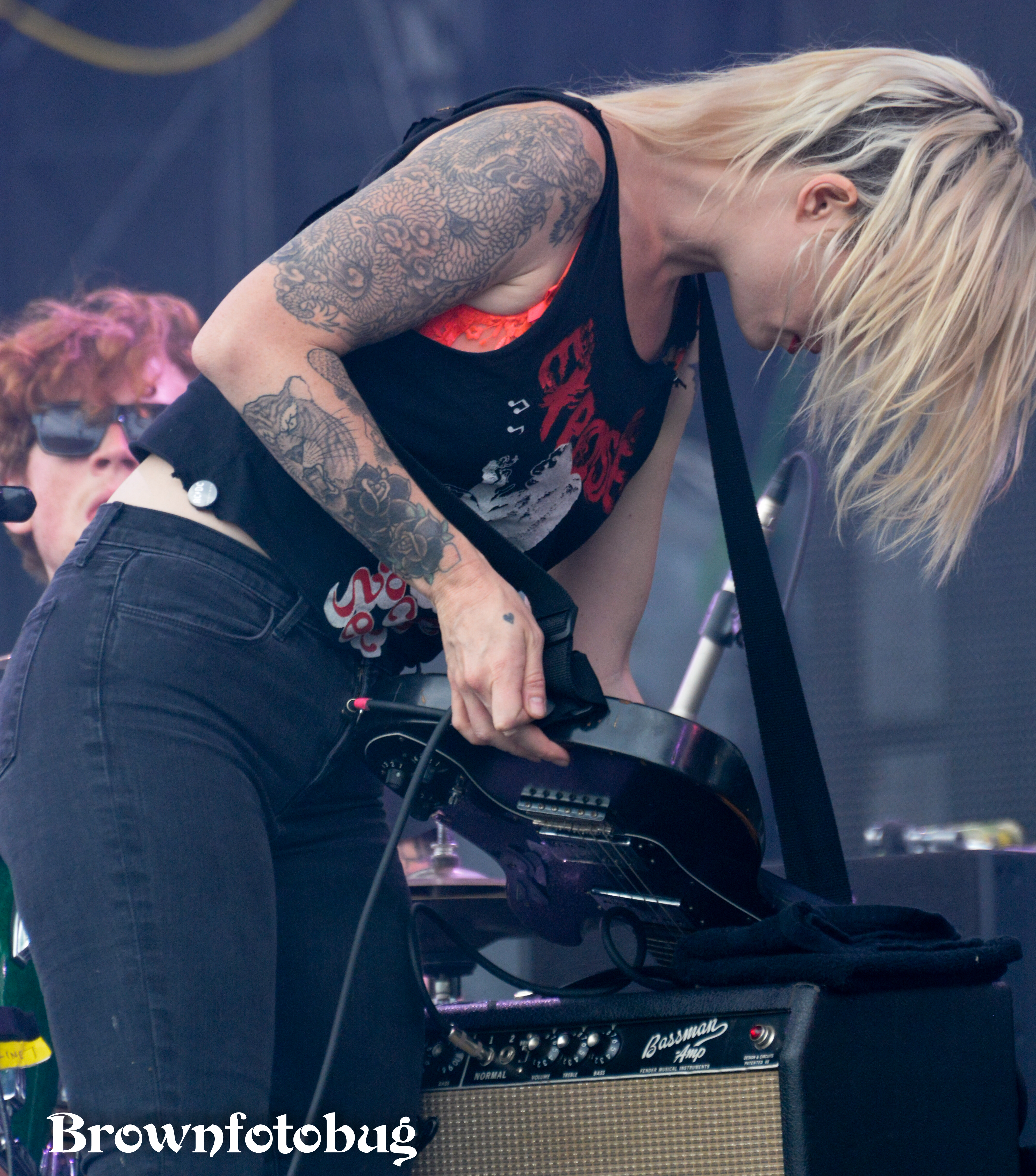 Brody Dalle at Sasquatch! Festival Day 3 (Photo by Arlene Brown)