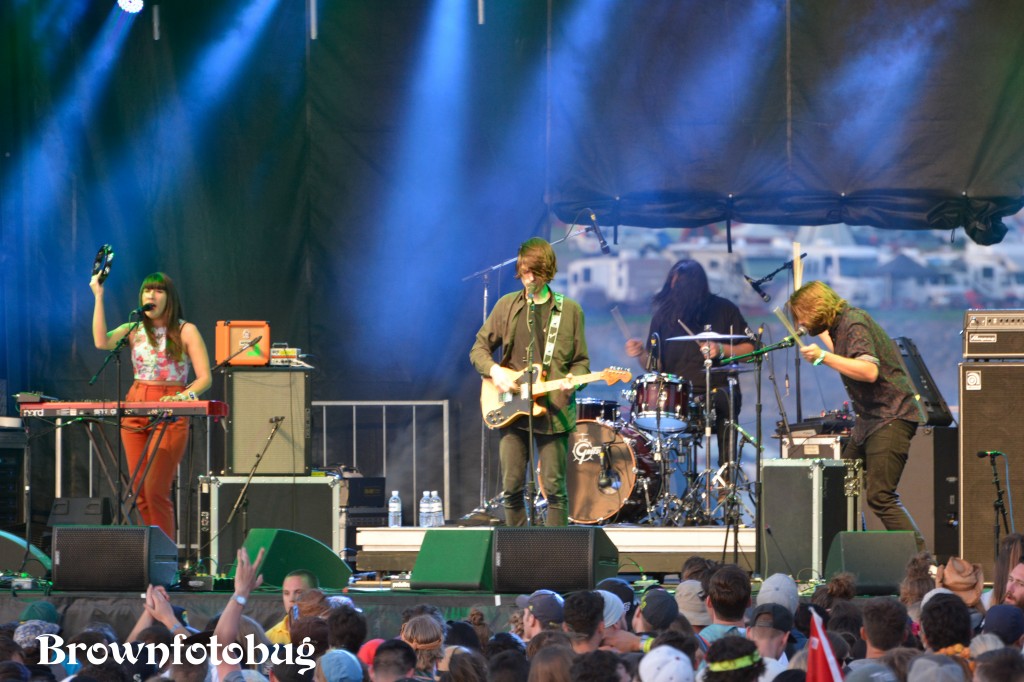 Cloud Control at Sasquatch! Festival Day 2 (Photo by Arlene Brown)