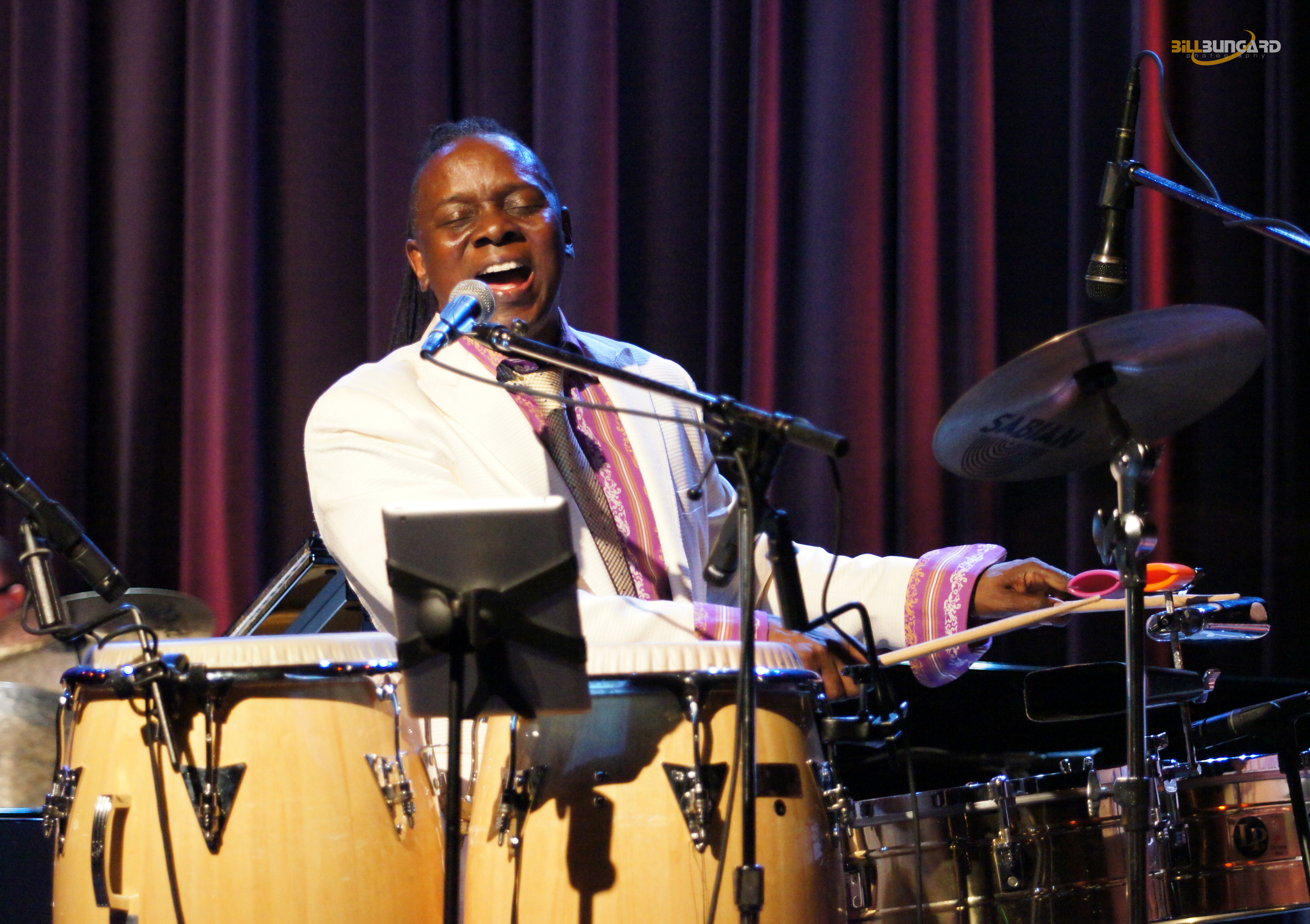Philip Bailey at Jazz Alley (Photo by Bill Bungard)