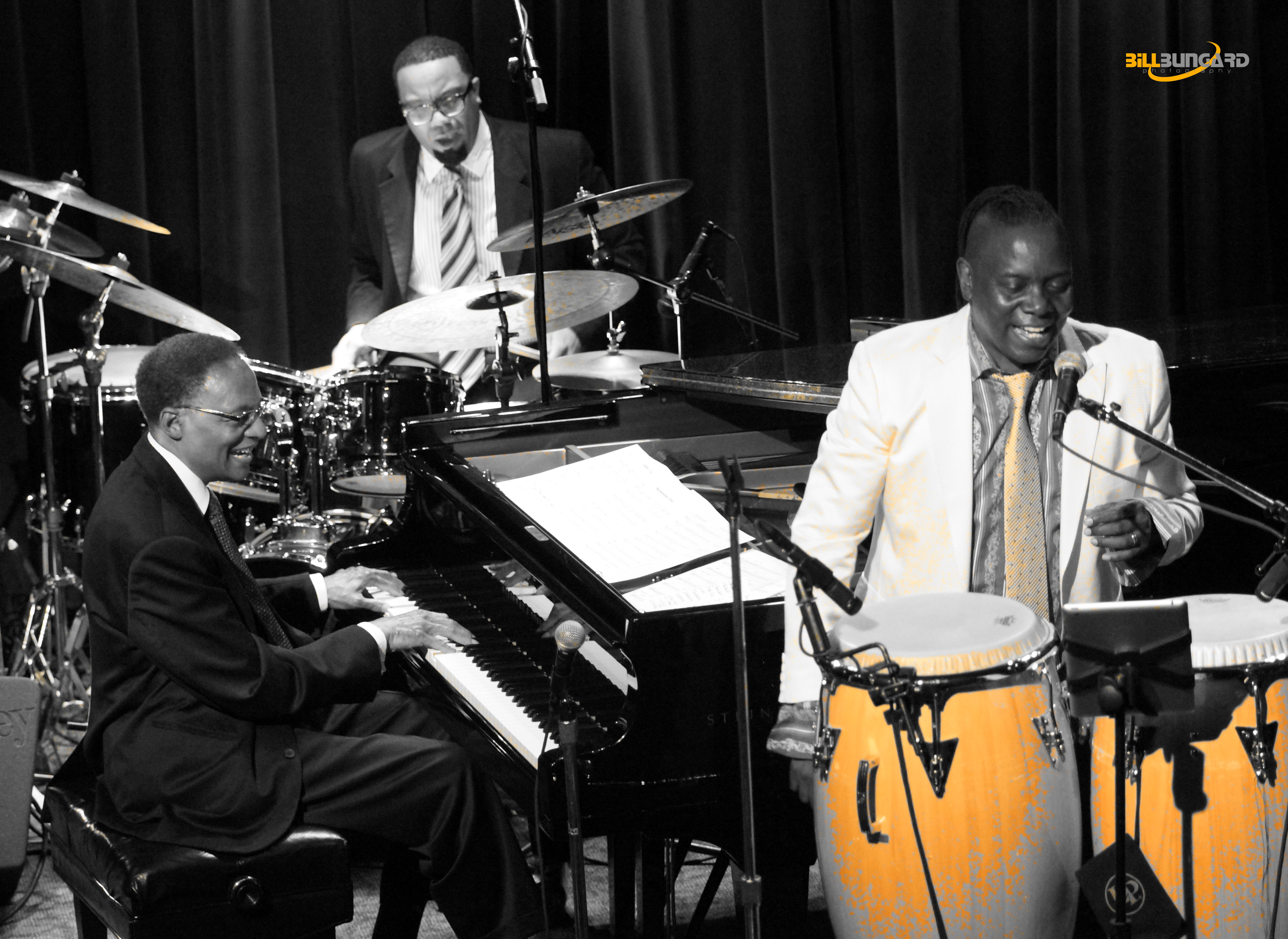 Ramsey Lewis and Philip Bailey at Jazz Alley (Photo by Bill Bungard)