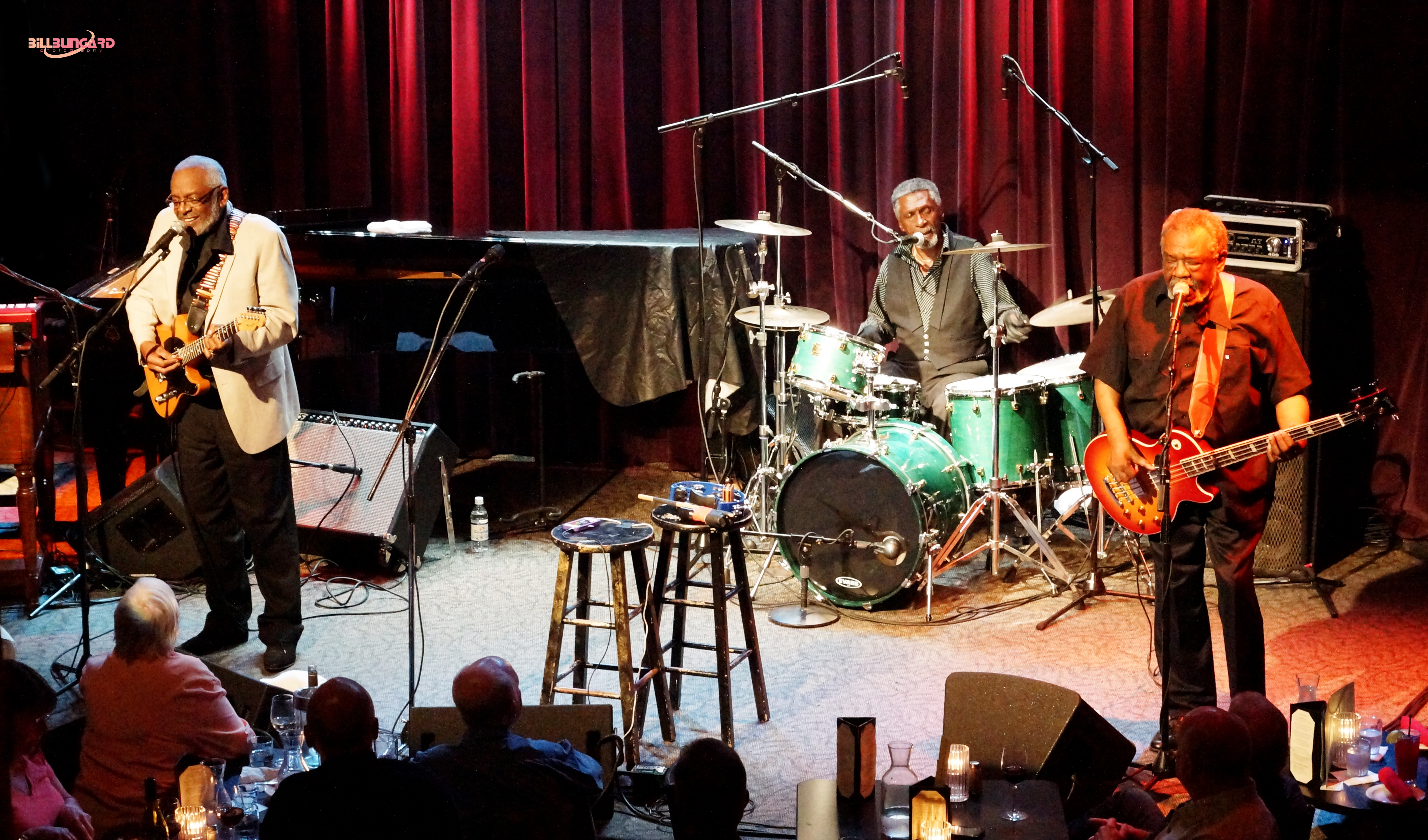 The Holmes Brothers at Jazz Alley (Photo by Bill Bungard)