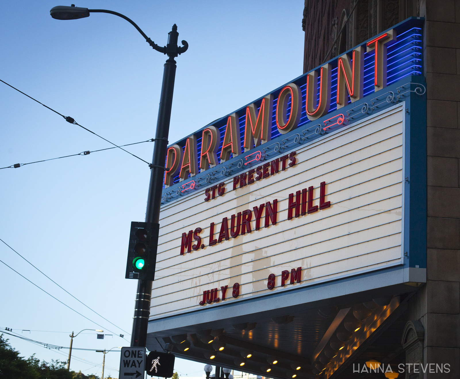 Lauryn Hill at The Paramount Theatre (Photo by Hanna Stevens)