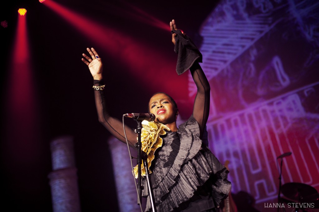 Lauryn Hill at The Paramount Theatre (Photo by Hanna Stevens)