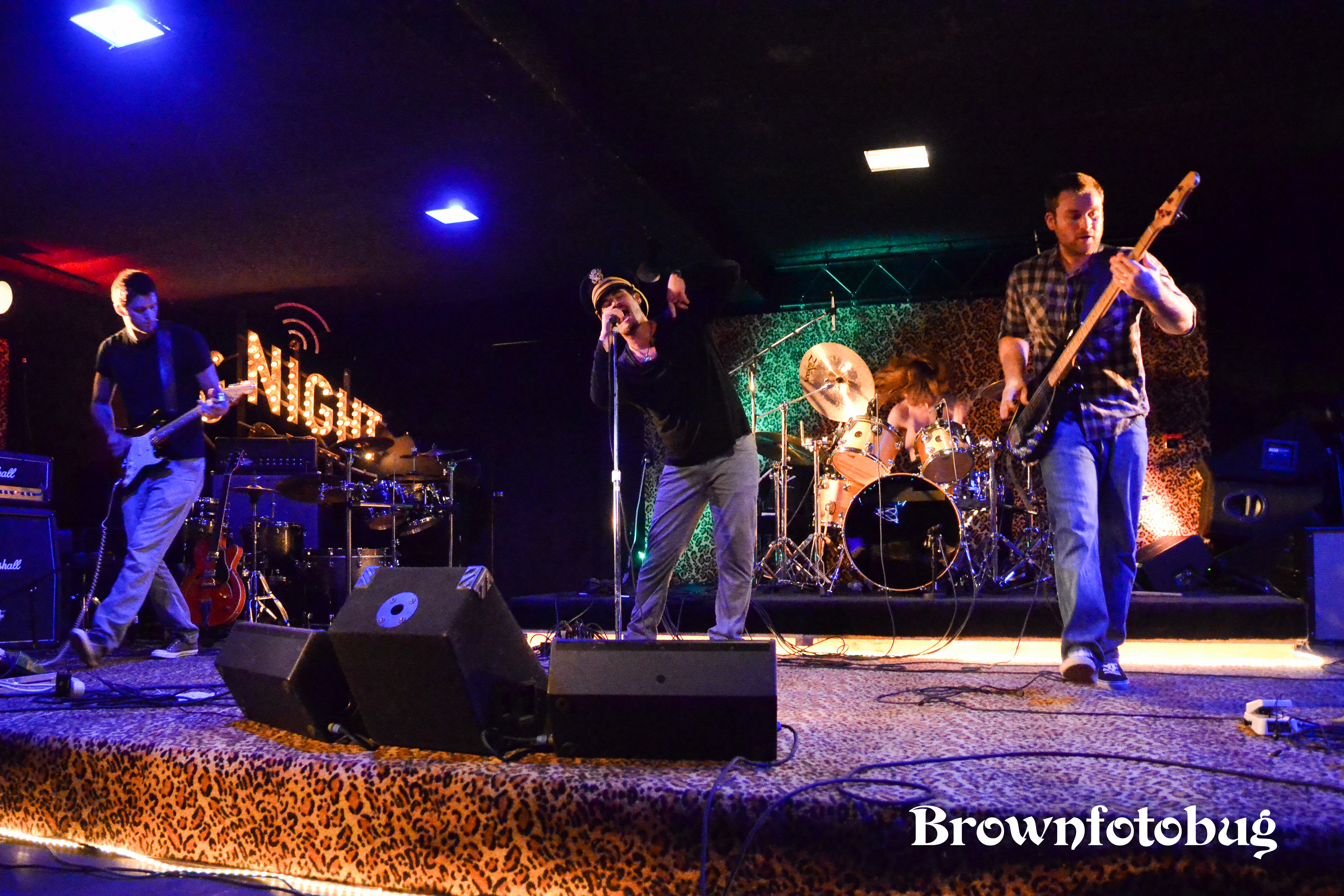 Born of Ghosts live at The Rec Room (Photo by Arlene Brown)