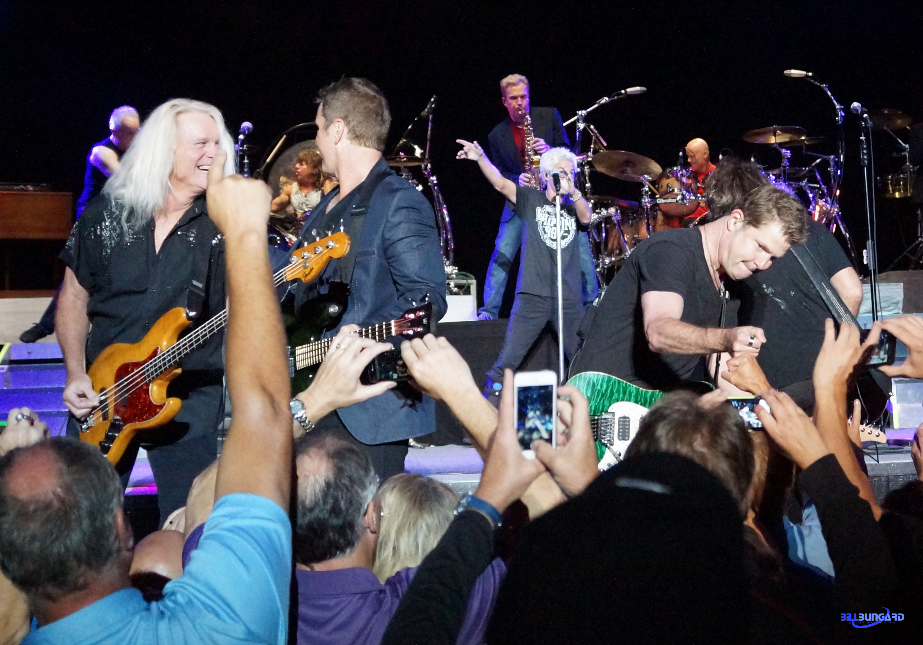 Chicago and REO Speedwagon together at The Puyallup Fair (Photo by Bill Bungard)