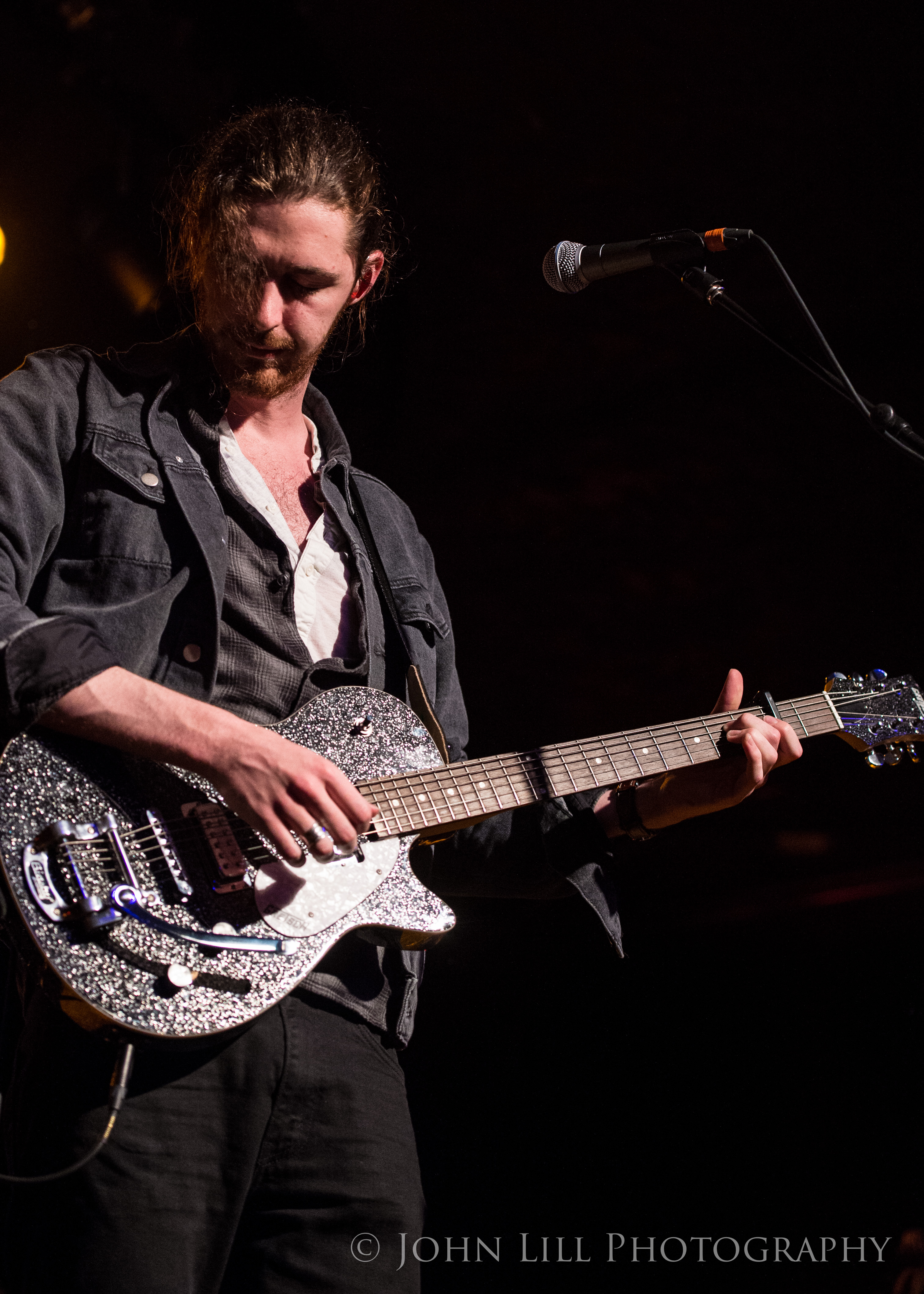 Hozier performs to a sold out Showbox in Seattle. Photo by John Lill