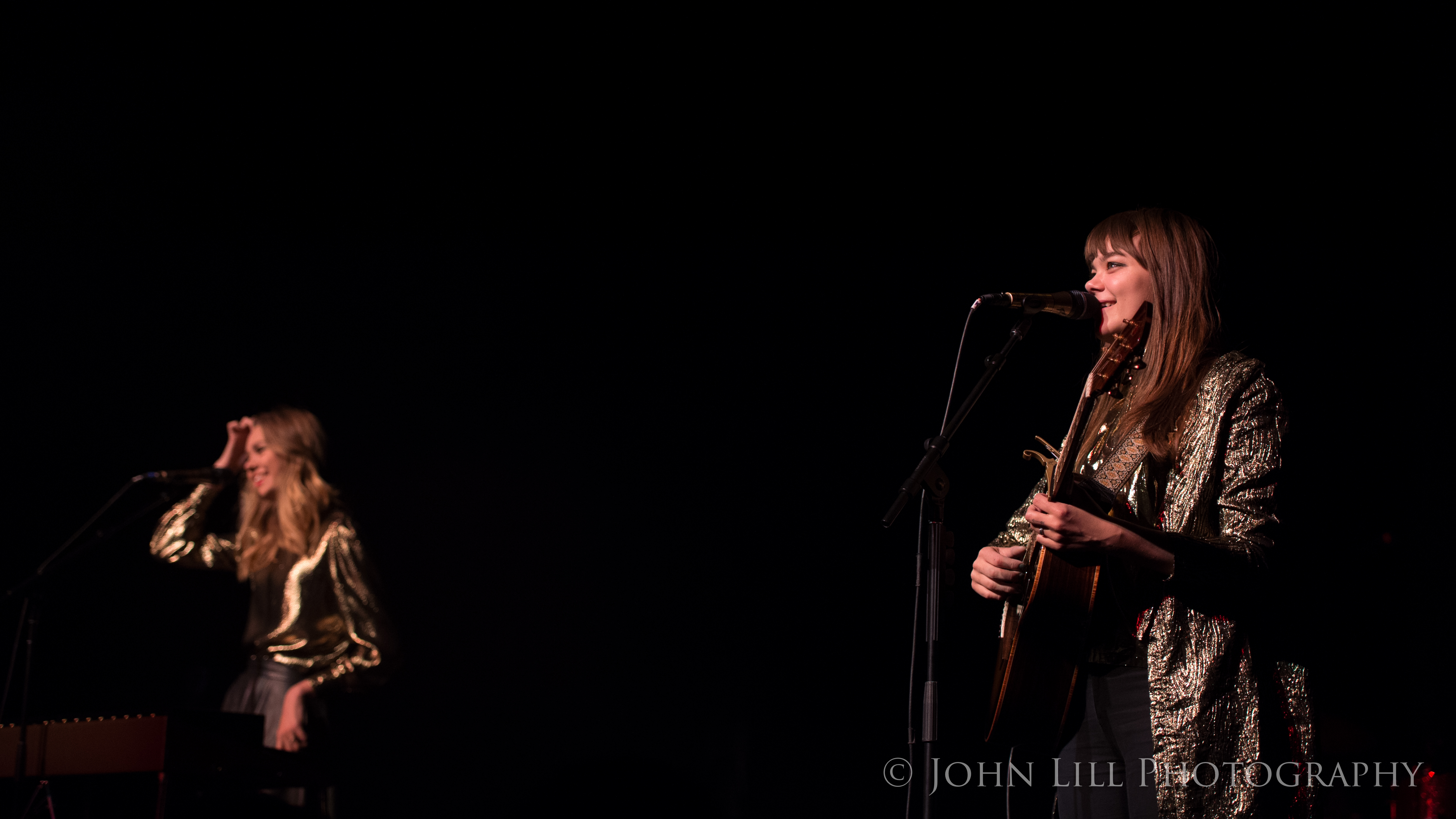 First Aid Kit perform at the Moore Theatre. Photo by John Lill