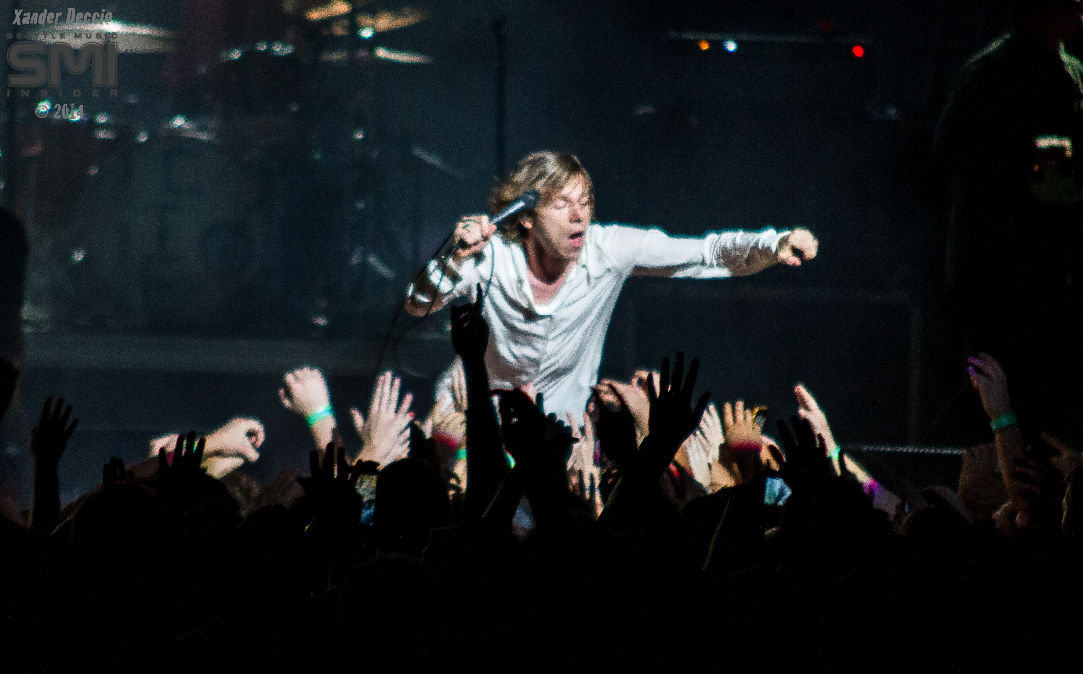 Cage The Elephant @ Deck The Hall Ball 2014 – Photo By Xander Deccio