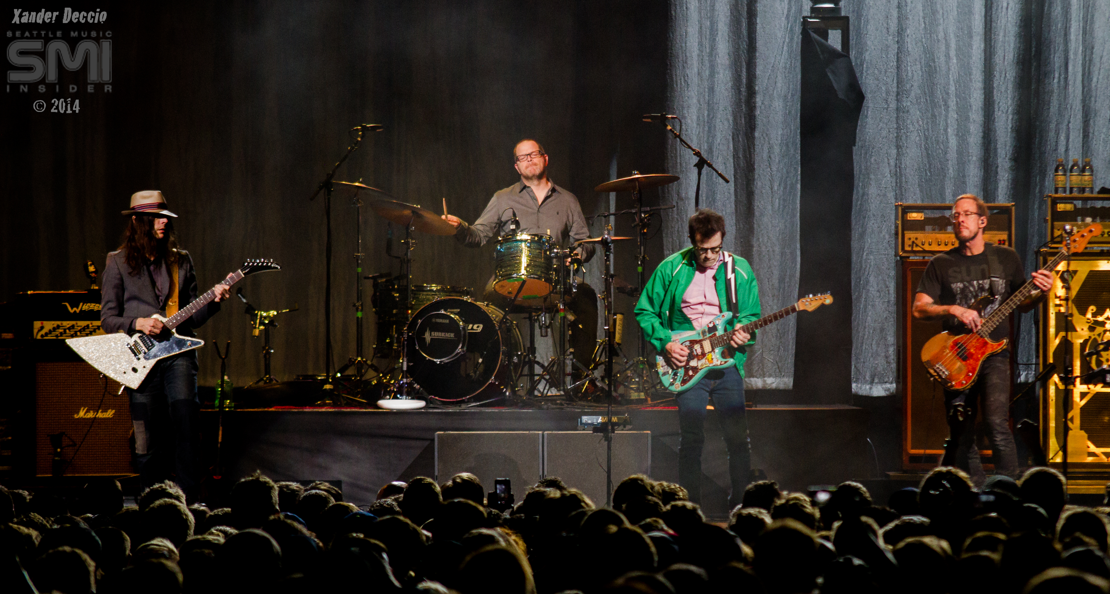 Weezer @ Deck The Hall Ball 2014 – Photo By Xander Deccio