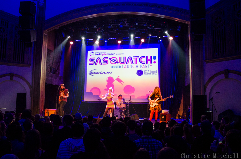 Tacocat at SASQUATCH! Launch Party (Photo by Christine Mitchell)