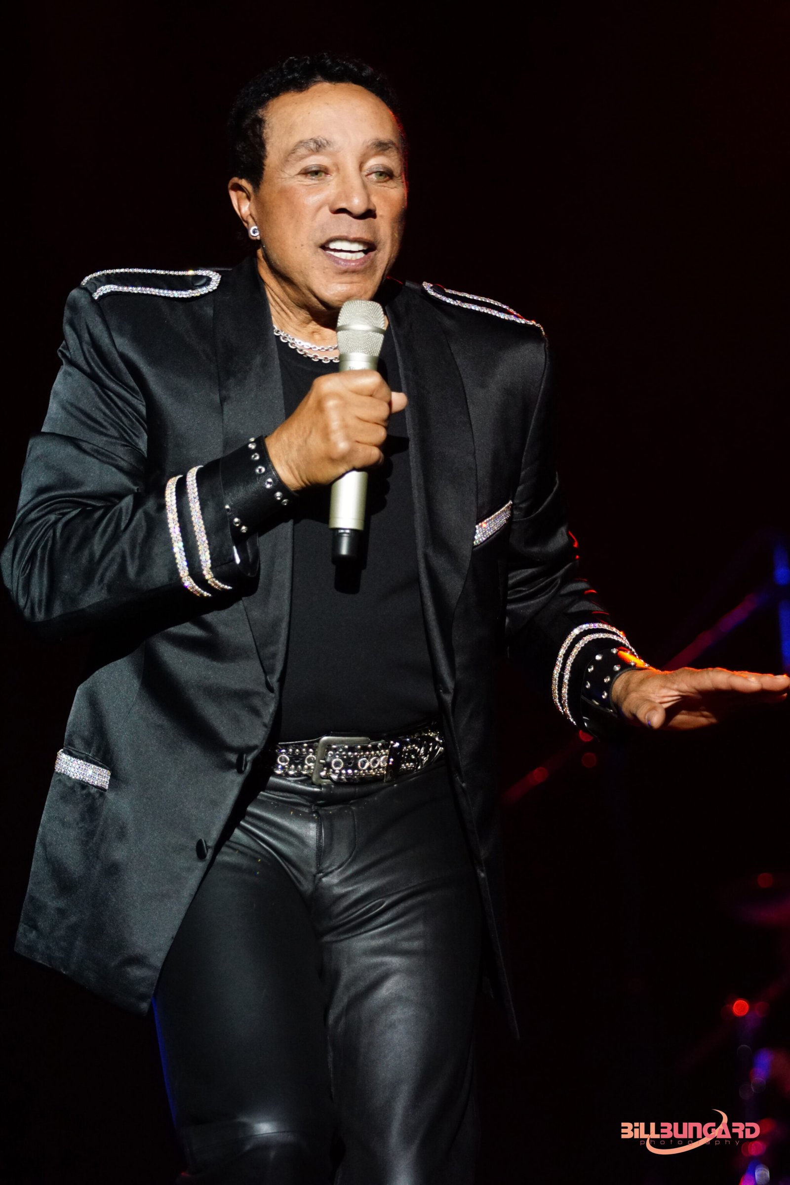 Smokey Robinson at the Emerald Queen Casino (Photo by Bill Bungard)