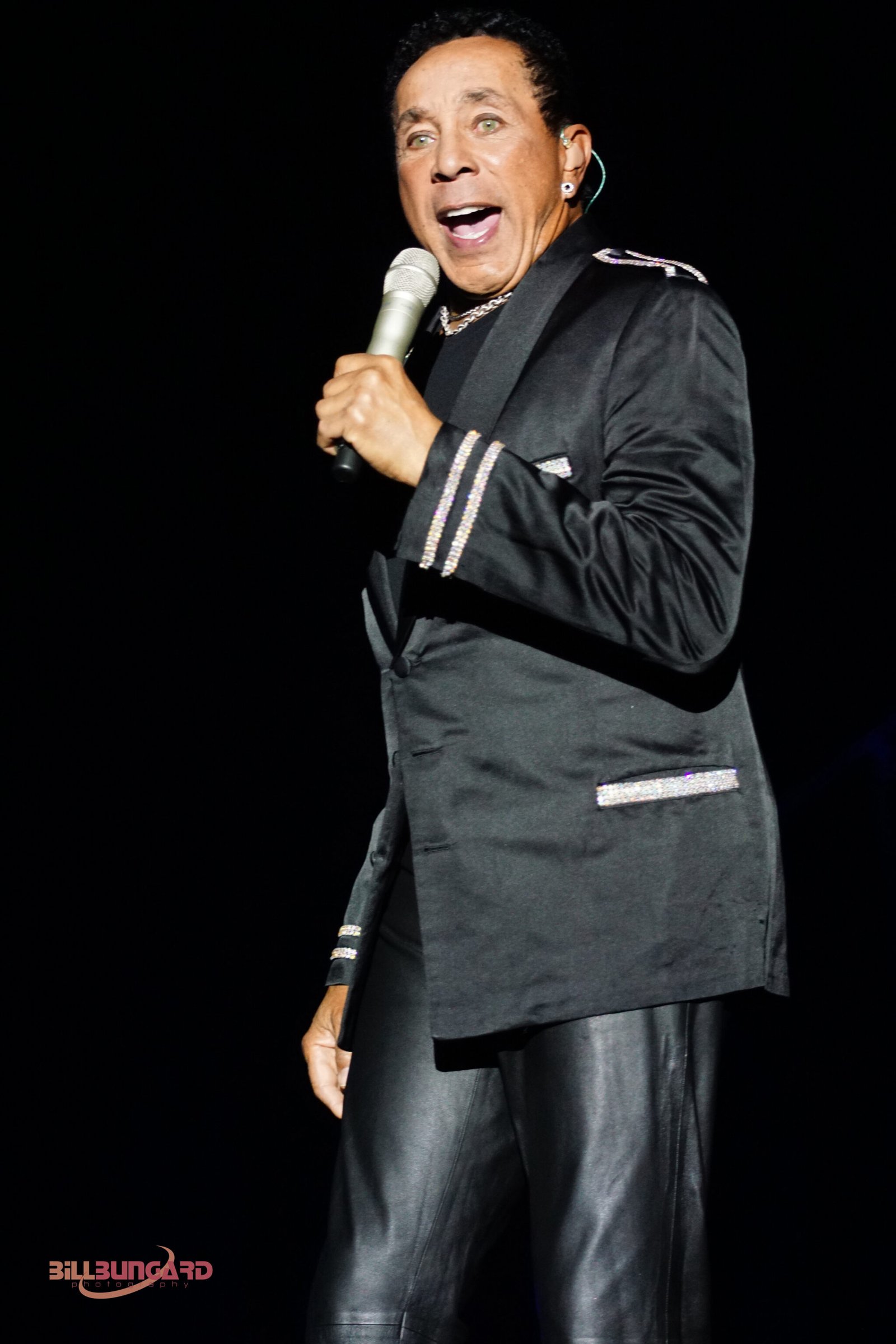 Smokey Robinson at the Emerald Queen Casino (Photo by Bill Bungard)