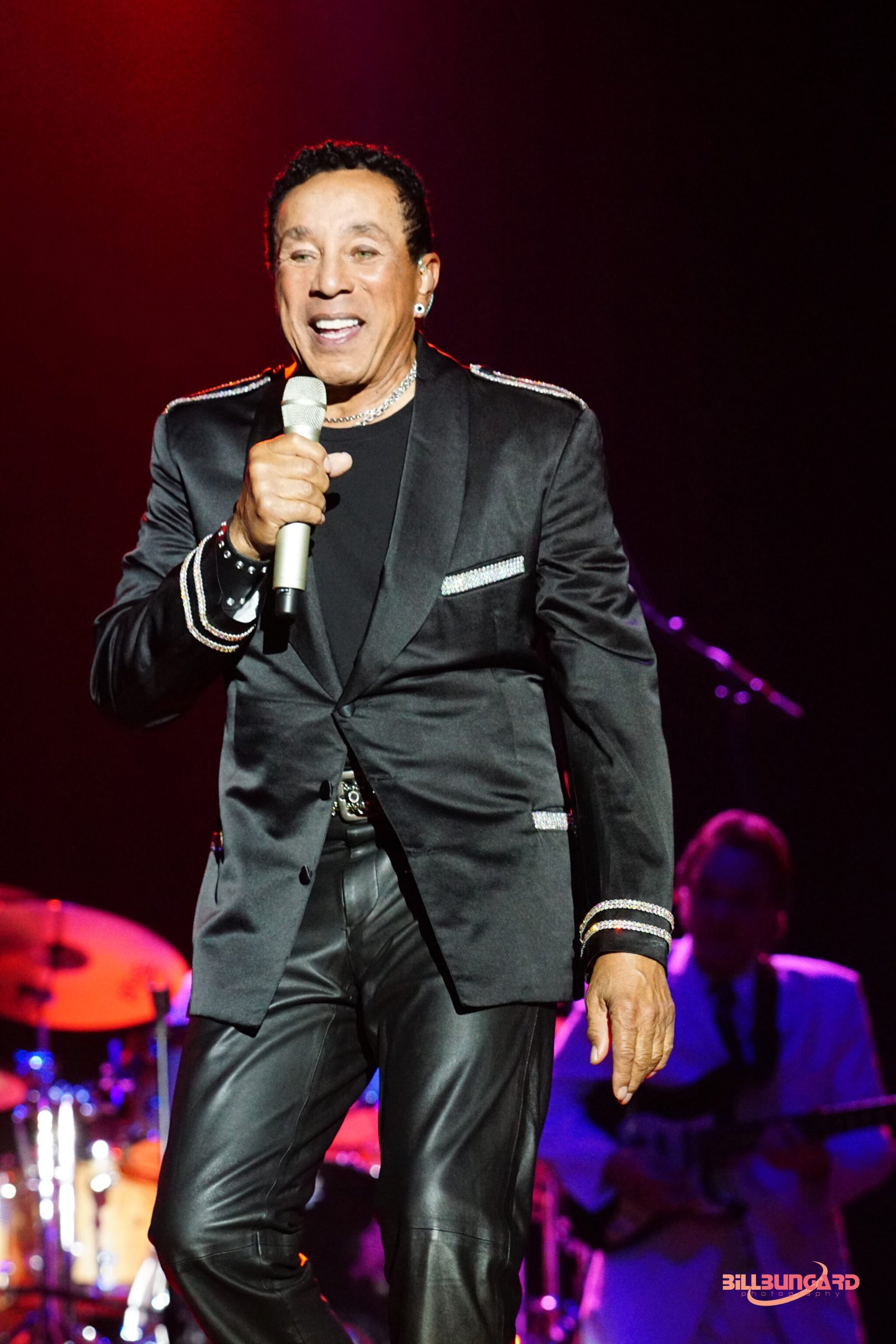 Smokey Robinson at the Emerald Queen Casino (Photo by Bill Bungard)