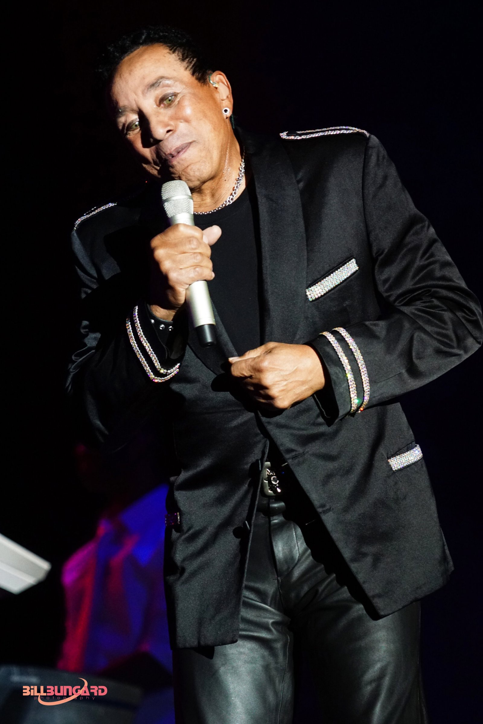 Smokey Robinson at the Emerald Queen Casino (Photo by Bill Bungard)