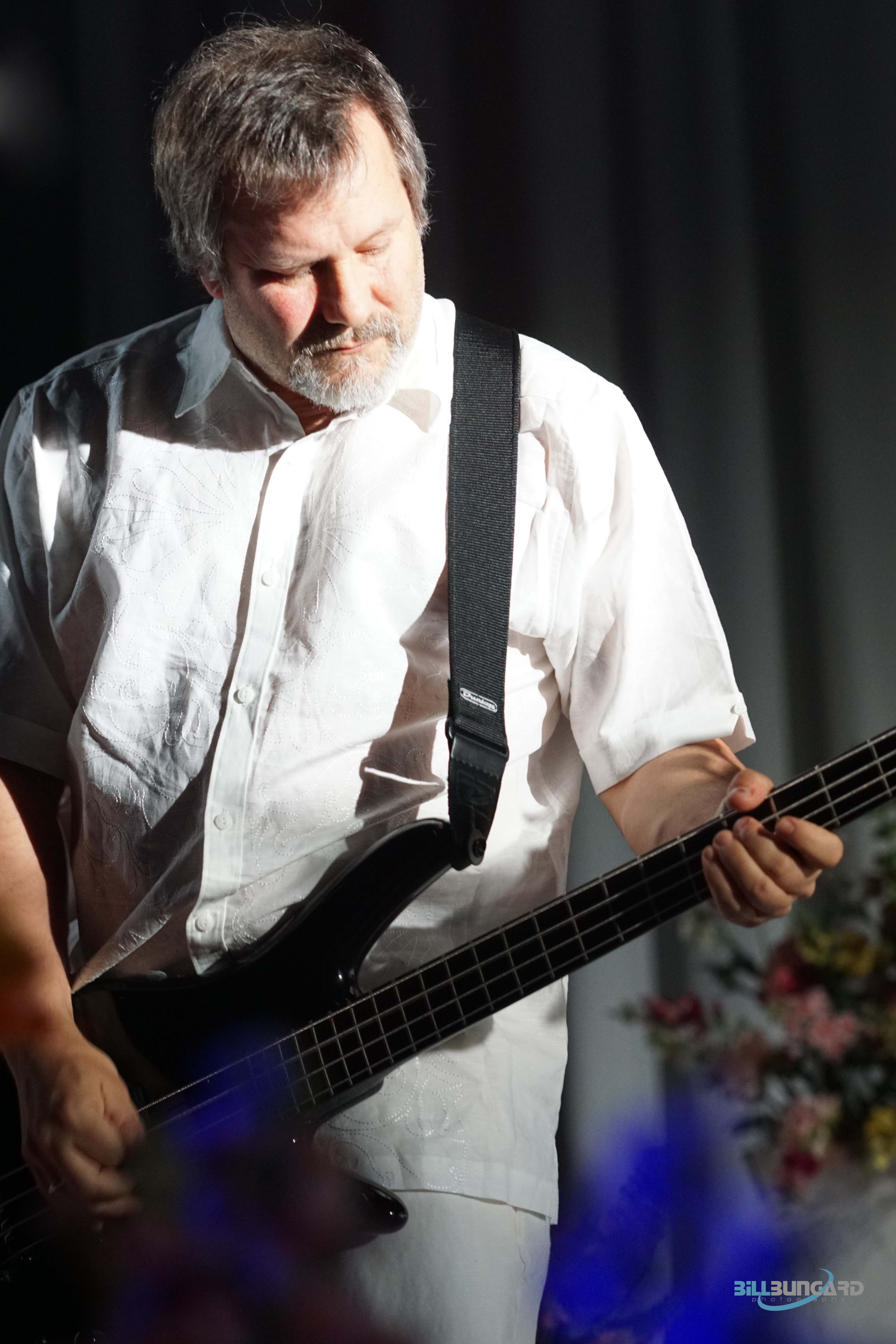 Billy Gould of Faith No More at The Paramount (Photo by Bill Bungard)