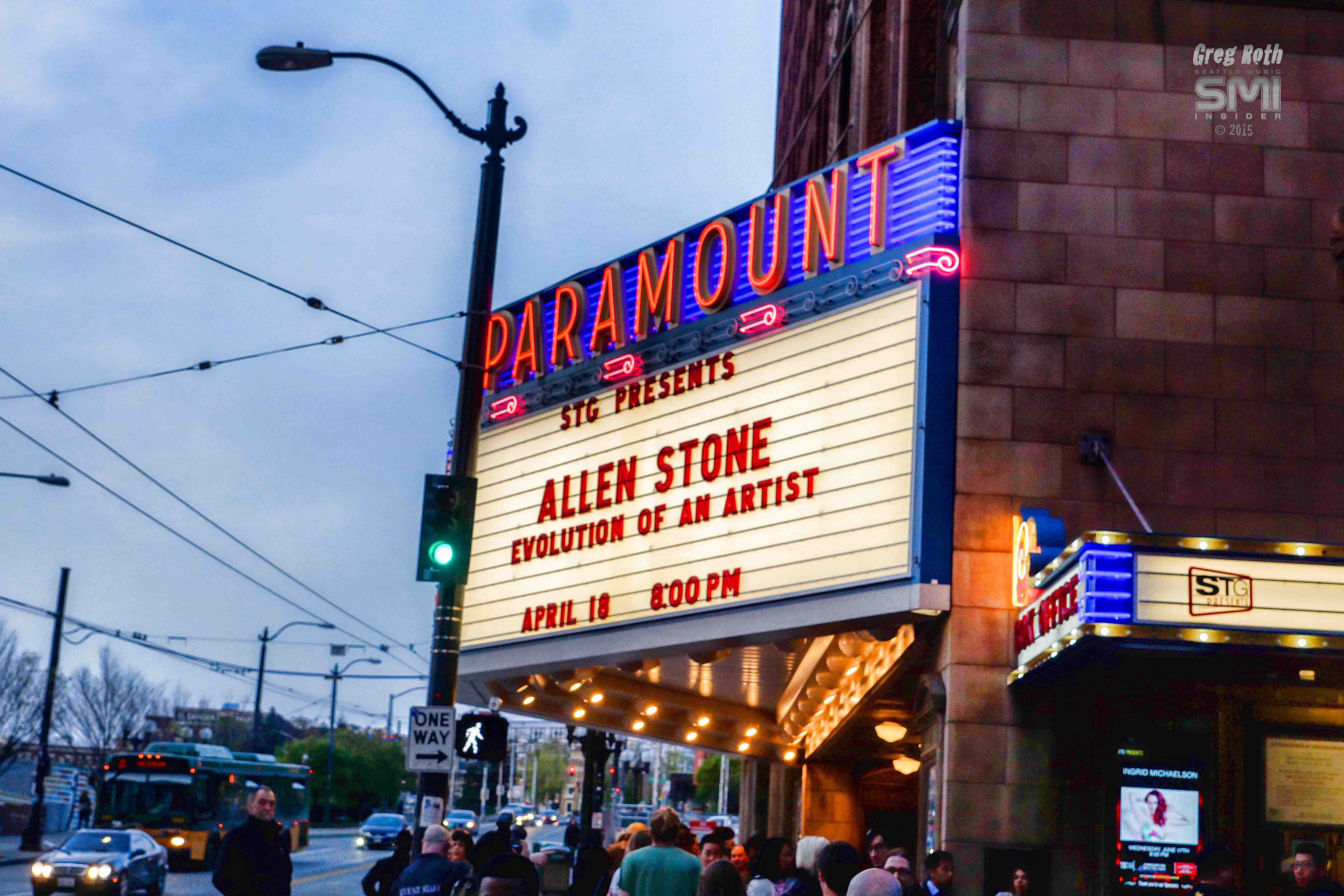 Allen Stone Live @ The Paramount – 4/18/15 (Photo by Greg Roth)