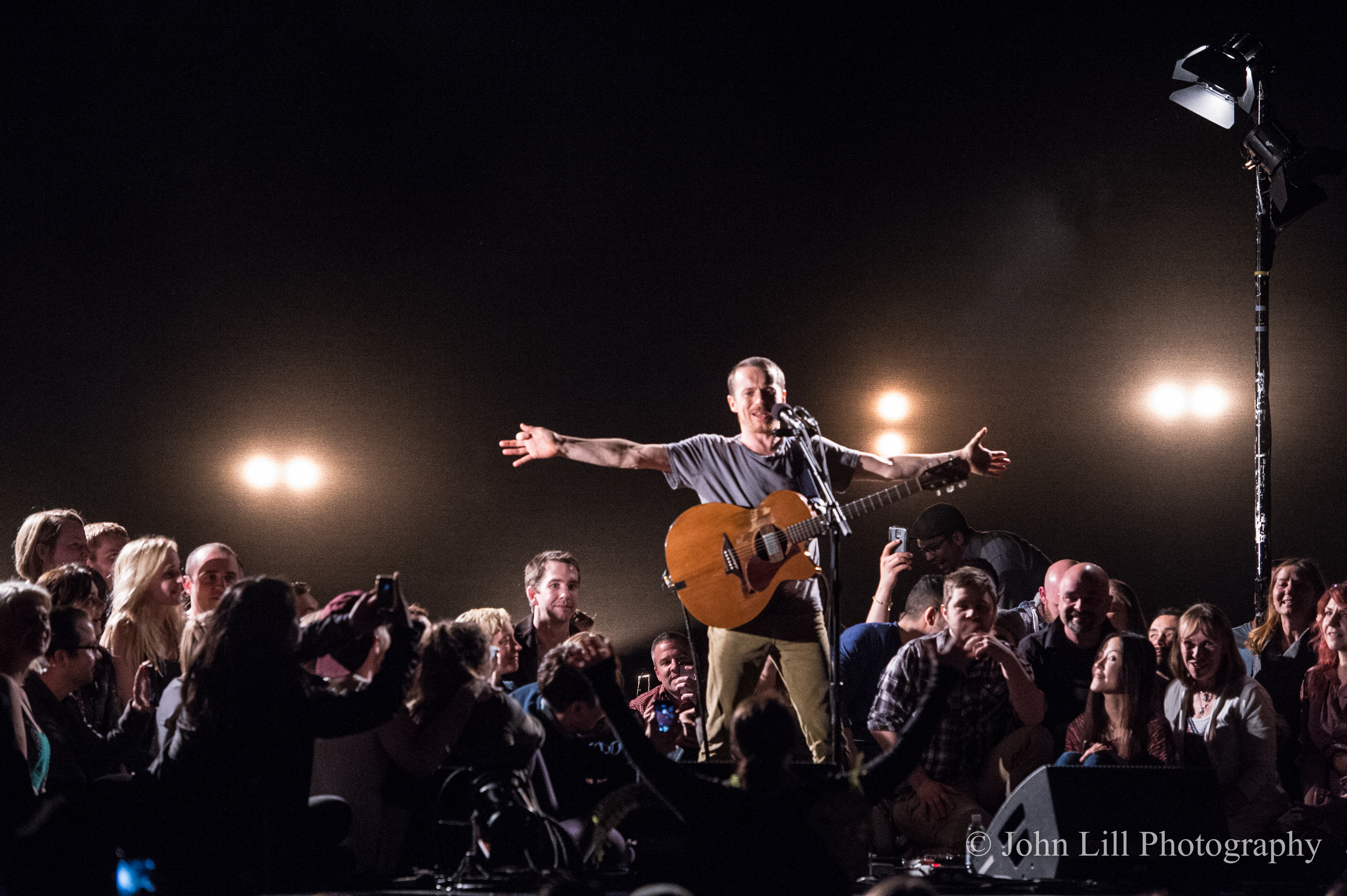Damien Rice performs at McCaw Hall. (Photo by John Lill)
