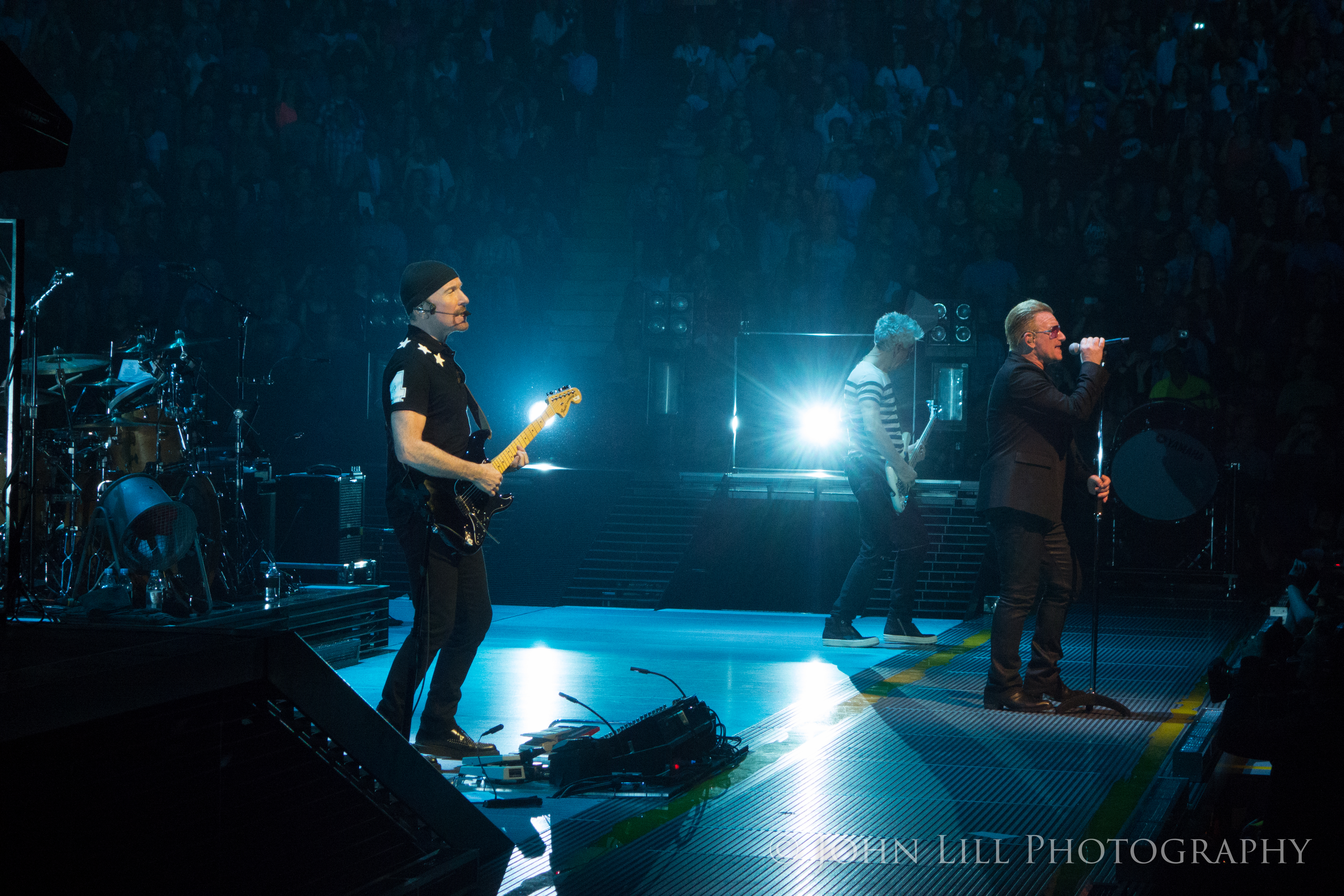 U2 perform at Rogers Arena in Vancouver, B.C. (Photo by John Lill)