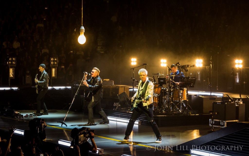 U2 perform at Rogers Arena in Vancouver B.C. (Photo by John Lill)