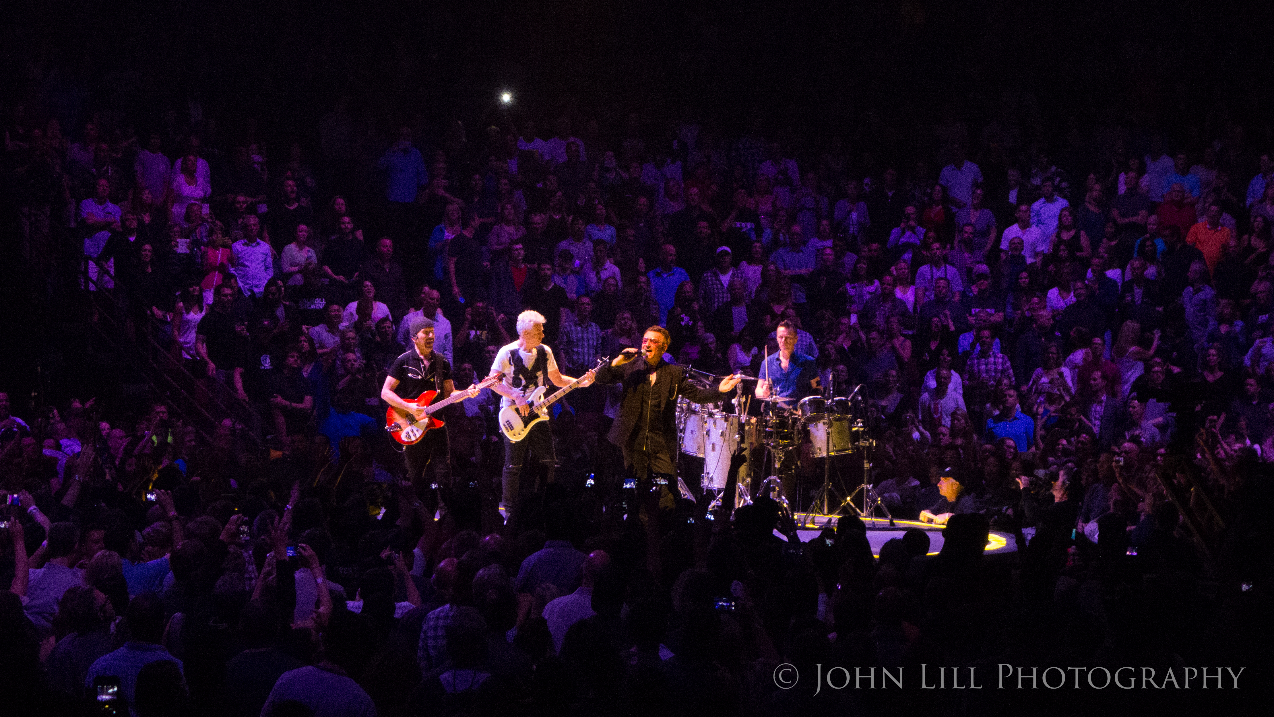 U2 perform at Rogers Arena in Vancouver B.C. (Photo by John Lill)