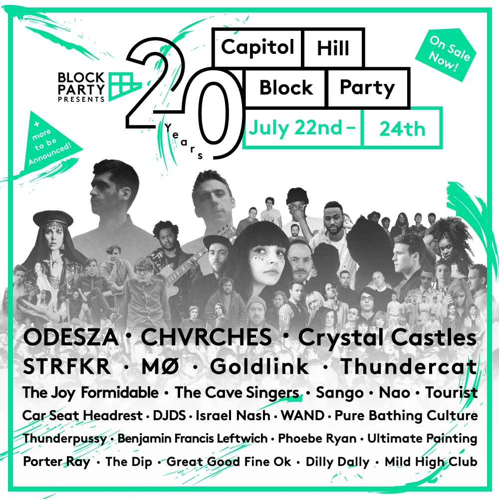 Capitol Hill Block Party 2016 Lineup